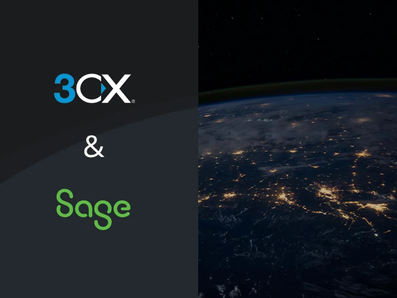 Illustration Sage KHK und 3CX Integration